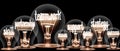 Light Bulbs with Teamwork concept Royalty Free Stock Photo