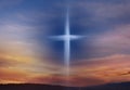 The Light of Christ Crucifix . Royalty Free Stock Photo