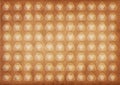 Light circles retro pattern