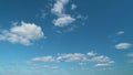 Light Cloudiness On A Sky Background. White Fluffy Clouds In Blue Sky. Beautiful Clouds.