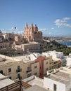 Light colored historic buildings in Mellieha