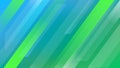 Light coloured geometric abstract background with diagonal lines, stripes of green and blue colors with a gradient