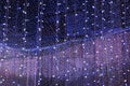 Light curtain on Holiday Royalty Free Stock Photo