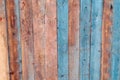 light dark classic blue wood texture background surface board with old pattern. rustic vintage Royalty Free Stock Photo