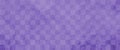 Light and dark purple tile background, old distressed vintage checkered block pattern background with soft grunge texture