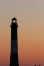 Top of the Light Fire Island Lighthouse Robert Moses Beach 1 Royalty Free Stock Photo