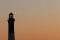 Top of the light Fire Island lighthouse Robert Moses Beach 7 Royalty Free Stock Photo