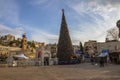 Christmas celebration in Nazareth city in 2021