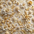 light decorative texture of a plaster wall Royalty Free Stock Photo