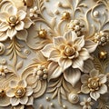 light decorative texture of a plaster wall Royalty Free Stock Photo