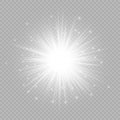 Light effect of lens flares Royalty Free Stock Photo