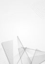 Light Elements Dynamic Vector Gray Background