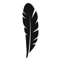 Light feather icon simple vector. Ink pen Royalty Free Stock Photo