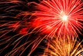 Light of firework Royalty Free Stock Photo