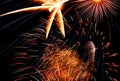 Light of firework Royalty Free Stock Photo