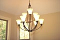 Light Fixture in Dining Room