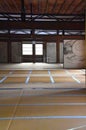 Interior of Ryoanji Temple in Kyoto, Japan