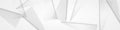Light Geometric Dynamic Vector Panoramic Gray Royalty Free Stock Photo