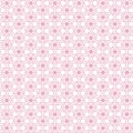 Light delicate floral geometric fabric pattern White background Royalty Free Stock Photo