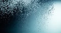 Deep dark water with hundreds of air bubbles Royalty Free Stock Photo