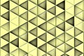 Light golden background with triangles and shadows