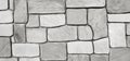 Light gray brick wall pattern background or concrete block Royalty Free Stock Photo