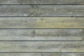 Wooden gray horizontal planks texture background. Royalty Free Stock Photo
