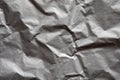 Light gray crumpled paper texture. Abstract background.