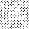 Light gray dotted, dots, circles pattern, background Geometry is seamlessly repeatable