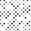 Light gray dotted, dots, circles pattern, background Geometry is seamlessly repeatable