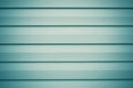 Light gray and green wood planks. Abstract blue background with metal horizontal stripes for decorative design. Wooden texture. Royalty Free Stock Photo