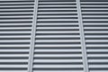 Light gray metal ventilation grille close