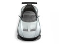 Light gray metallic modern sports car Royalty Free Stock Photo