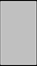 Minimalist Light Gray Rectangle with Black Border Royalty Free Stock Photo