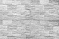 Light gray stone wall texture, Horizontal architecture wallpaper Royalty Free Stock Photo