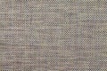 Light gray textile background with checkered pattern, closeup. Structure of the fabric macro. Royalty Free Stock Photo