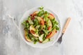 Light green apple pecan pomegranate salad. Vegan Healthy Food Co
