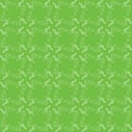 Light green background with music notes - vector decorative musical seamless pattern