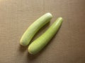 Raw Bottle gourds Royalty Free Stock Photo