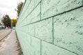 Light green concrete cement wall texture Royalty Free Stock Photo