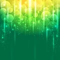 Light Green and Gold yellow abstract vector background Royalty Free Stock Photo