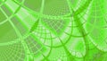 Light green spider web background fractal design for web, background, invitation or card for spring or Saint Patrick`s day