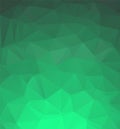 Light Green vector polygon abstract backdrop. Polygonal abstract vector with gradient. Textured pattern for your backgrounds