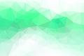 Light Green vector polygon abstract backdrop. Polygonal abstract vector with gradient. Textured pattern for your backgrounds Royalty Free Stock Photo