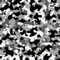 Light grey or black white camouflage. Military camouflage Royalty Free Stock Photo