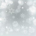 Light grey blur background for christmas with