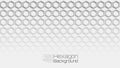 16:9 Light Grey Geometric Horizontal Hexagon Background