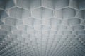 Light grey honeycomb pattern