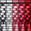 Light Grey Light Grey Muted Pink Bright Red and Dark Red solid color with Elegant Gradient Color Set. Perfect for Gradient Royalty Free Stock Photo