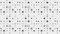 Light Grey Seamless Random Circle Dots Pattern Background